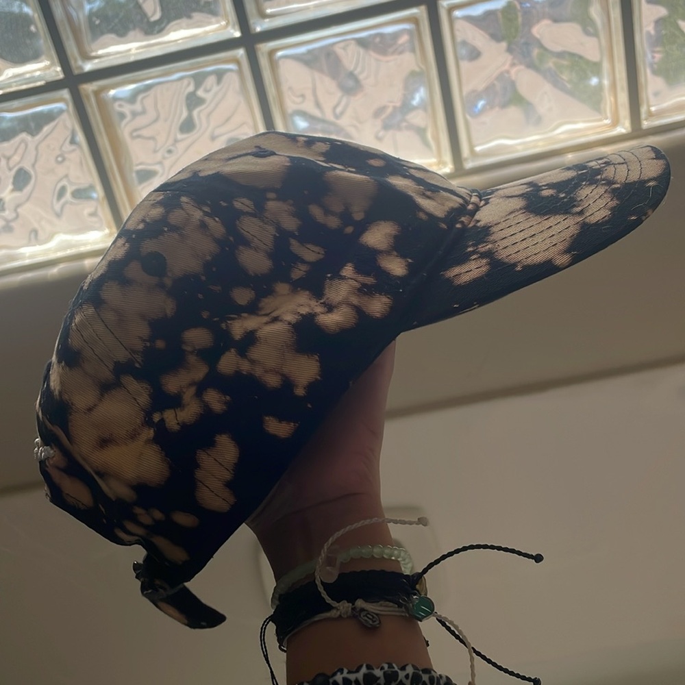 Bleached Hat Made By Me! View 3